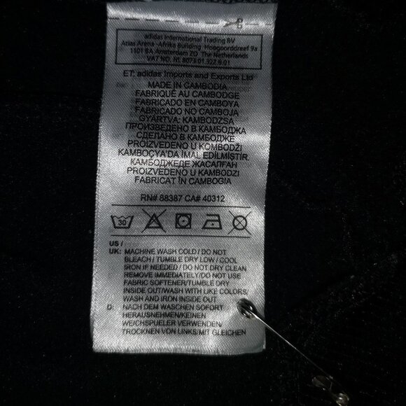 Adidas Basketball Club Climawarm Youth's Size Small Black Hoodie - Picture 5 of 6